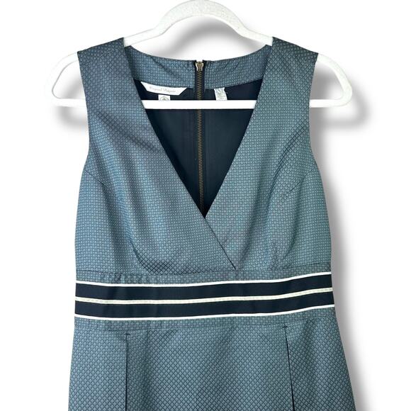 An Original Penguin By Munsingwear Sleeveless Silk Pleated Tennis Mini Dress - Picture 2 of 8
